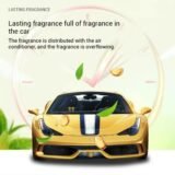 Premium Crystal Car Perfume Diffuser – Natural Essential Oil Air Freshener (Vent Clip & Hanging)