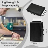 Smart Pop-Up RFID Leather Wallet with Zipper Coin Pocket