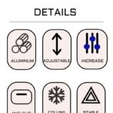 Premium 360° Rotating Aluminum Laptop Stand with Dual Cooling Fans – Adjustable & Ergonomic