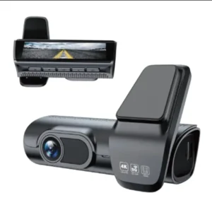 4K UHD Smart Dash Cam | 5GHz WiFi, Night Vision & Heat Resistant Super Capacitor