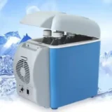 7.5L Portable Car Refrigerator & Warmer – 12V Travel Cooler for Road Trips & Camping
