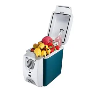 7.5L Portable Car Refrigerator & Warmer – 12V Travel Cooler for Road Trips & Camping