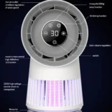 2-in-1 Portable Bladeless Fan & Mosquito Killer Lamp (6000mAh)