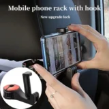 2-in-1 Car Headrest Hook & Phone Holder